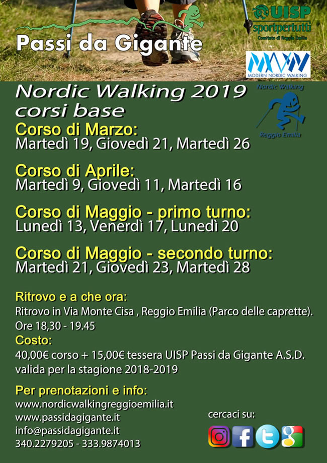 corso Nordic Walking